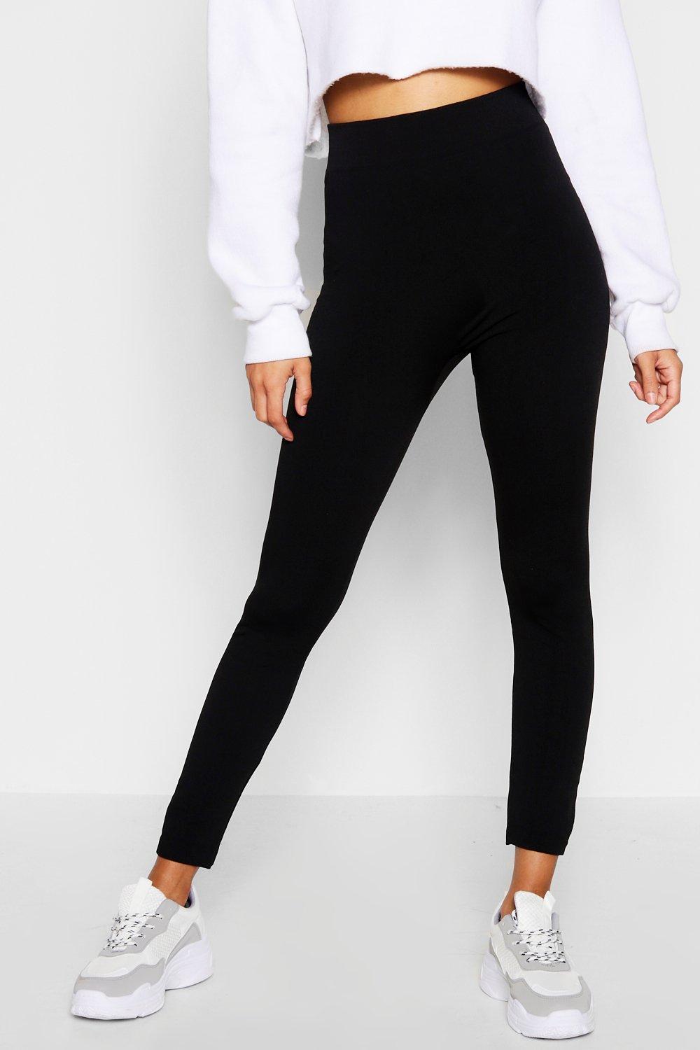 Basic legging met fleece voering