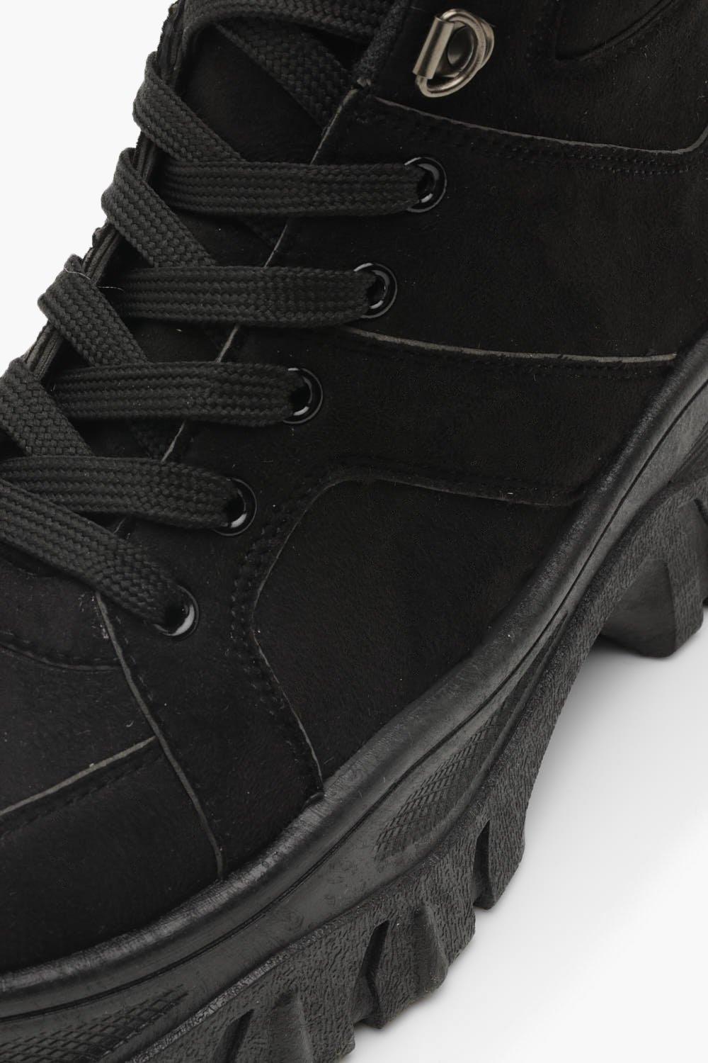 chunky high top trainers