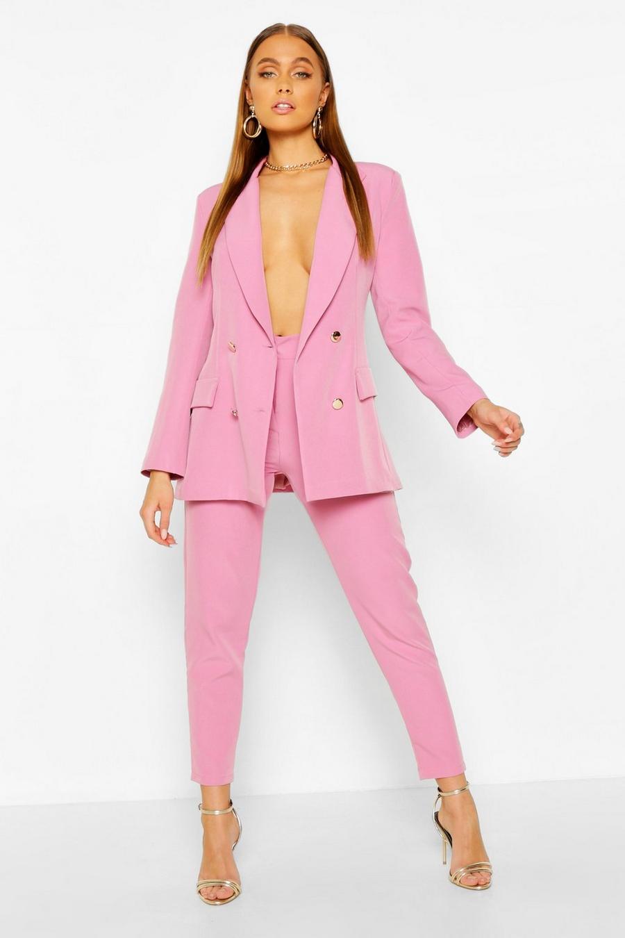 Blush pink Tailored Trouser