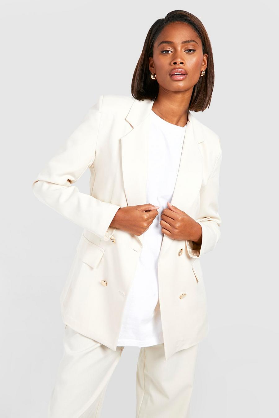 Blazer style militaire, Natural beige image number 1