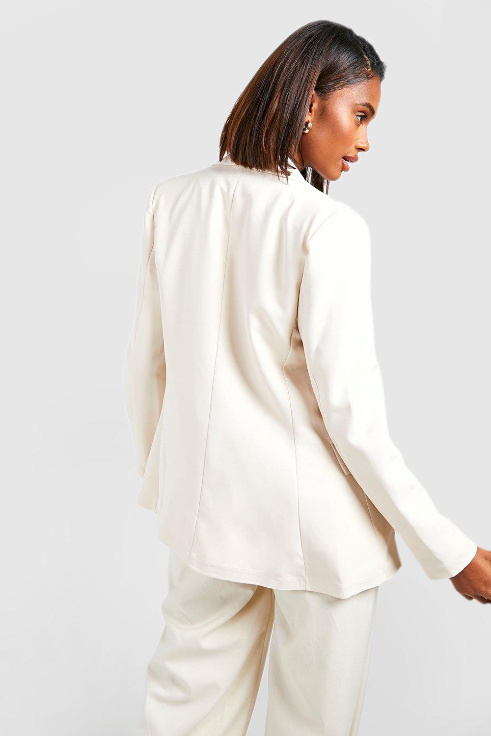 Military white blazer best sale