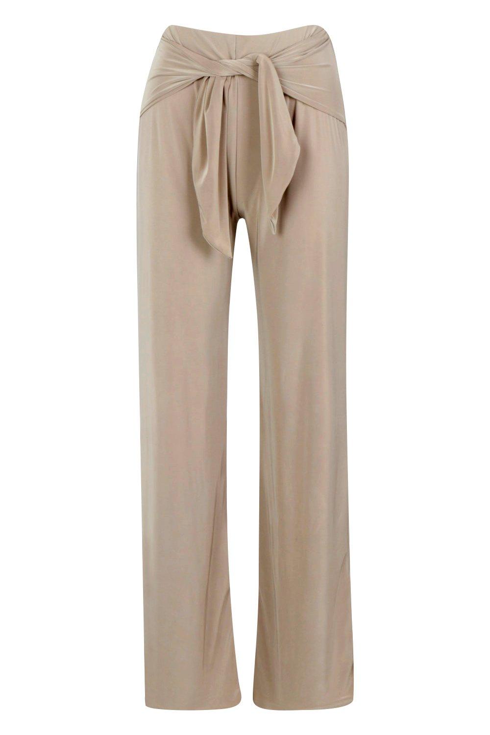 Palazzo pants hot sale with knot