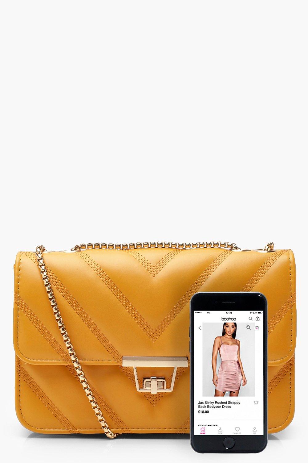 boohoo cross body bag