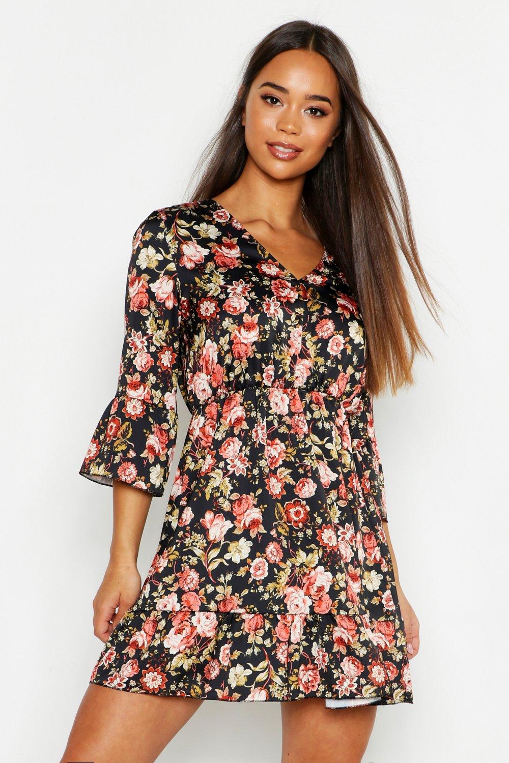 boohoo boho dress