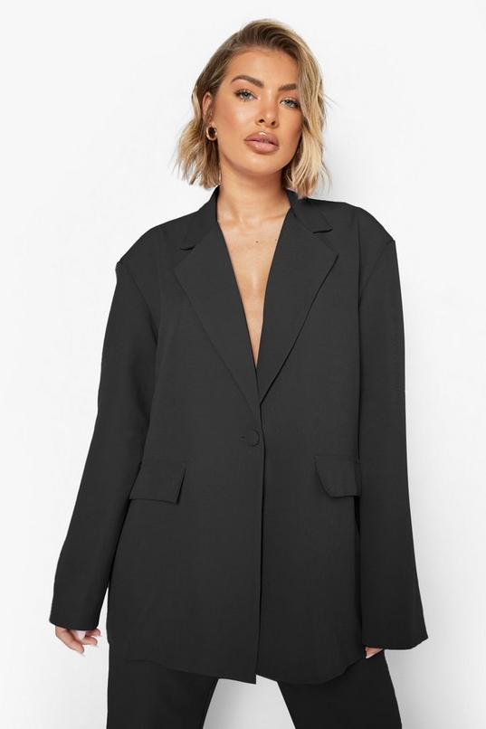 The Drop Ramona Loose Fit Relaxed Blazer Blazer Mujer 