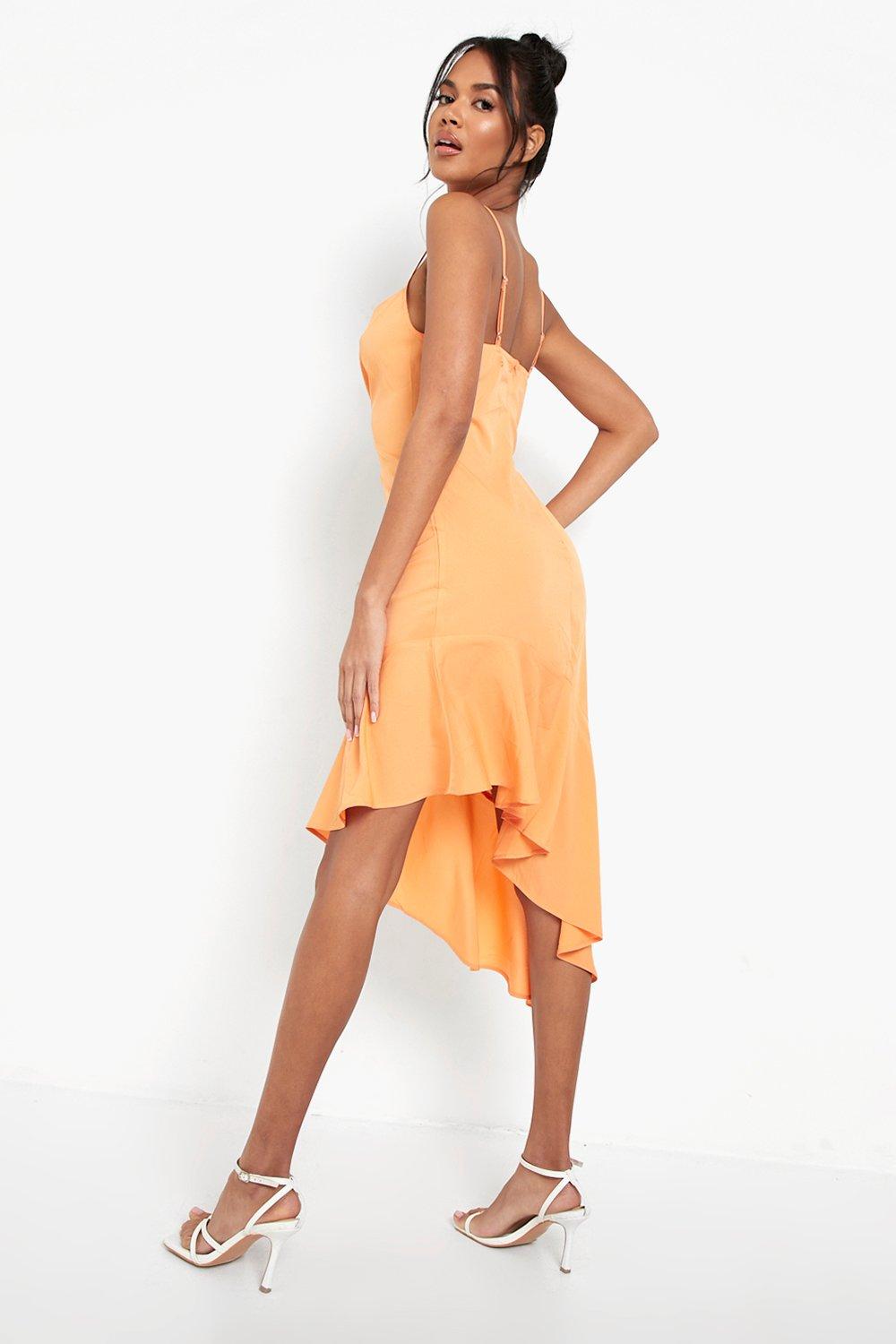 Frill hem 2025 slip dress