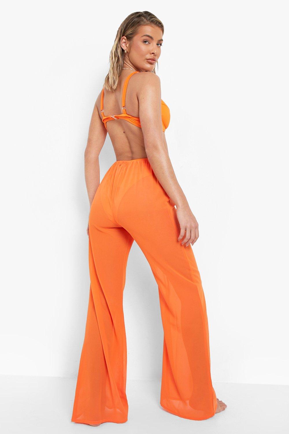 Pantalon de best sale plage transparent