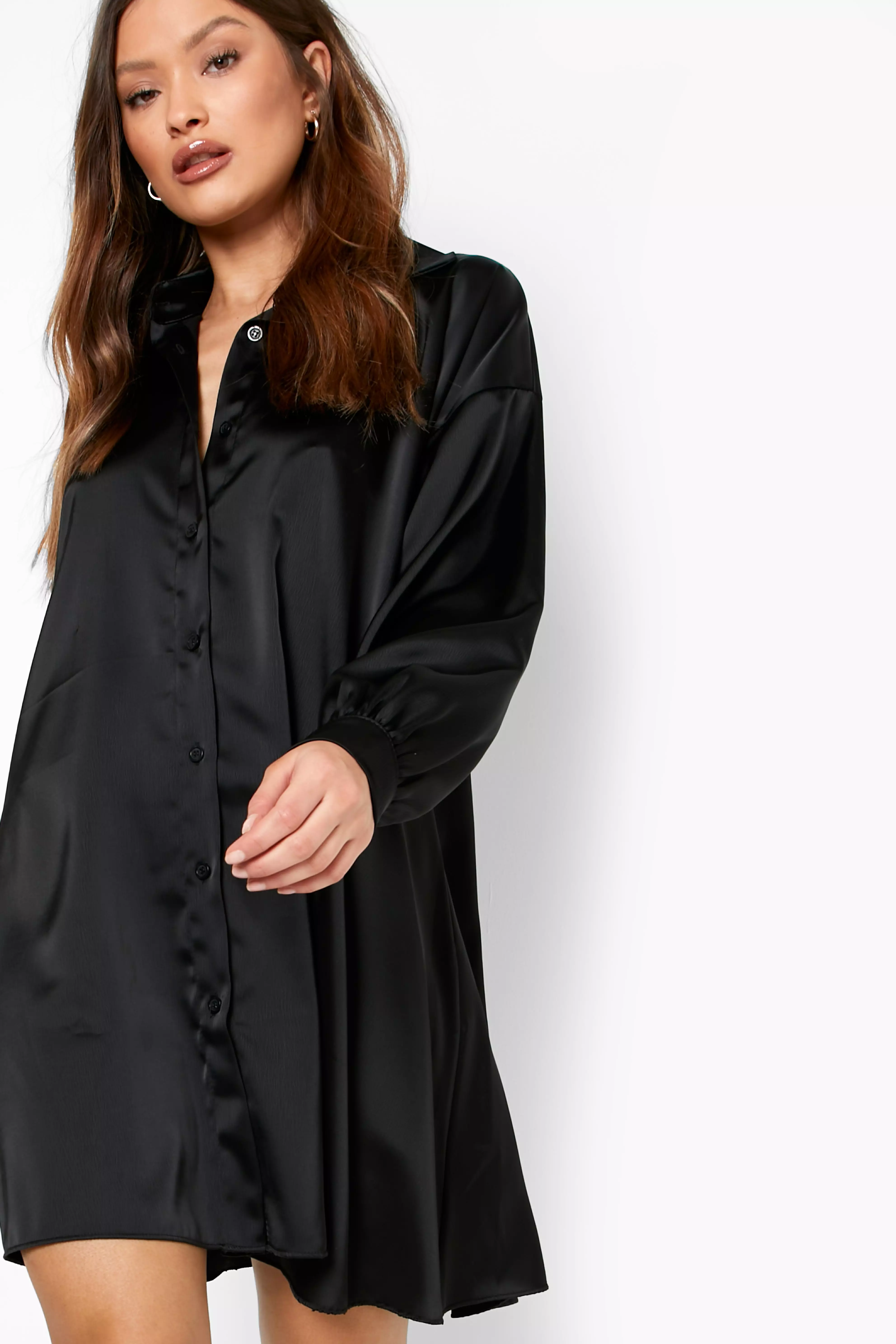 Floaty store shirt dress