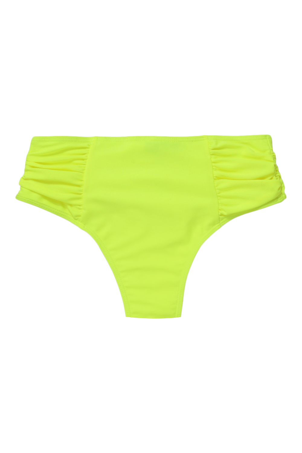 Yellow High Waisted Seaweed Thong