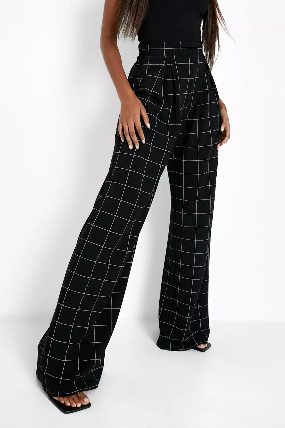 Tartan hot sale work trousers