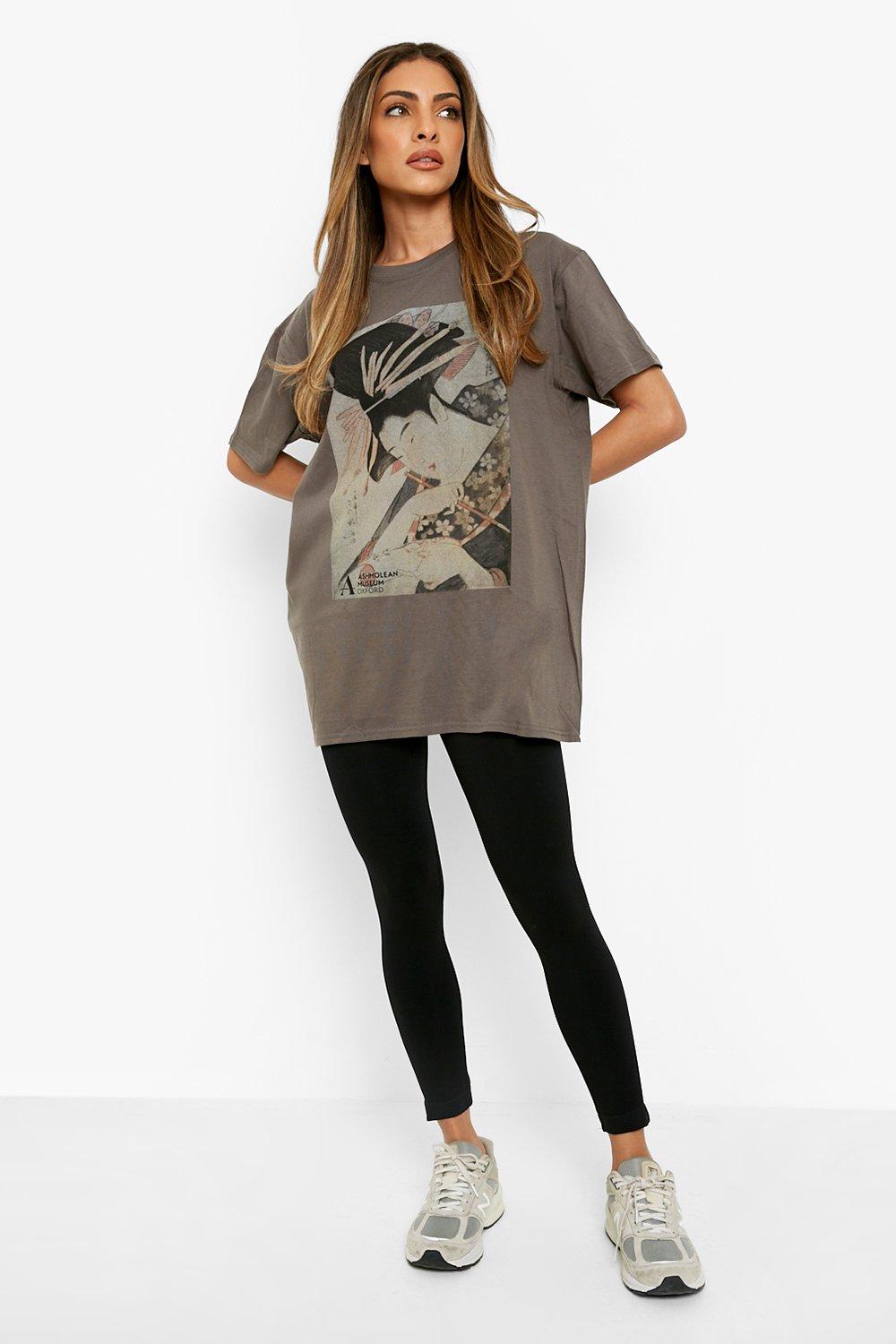 Art License Oversized T-shirt | boohoo