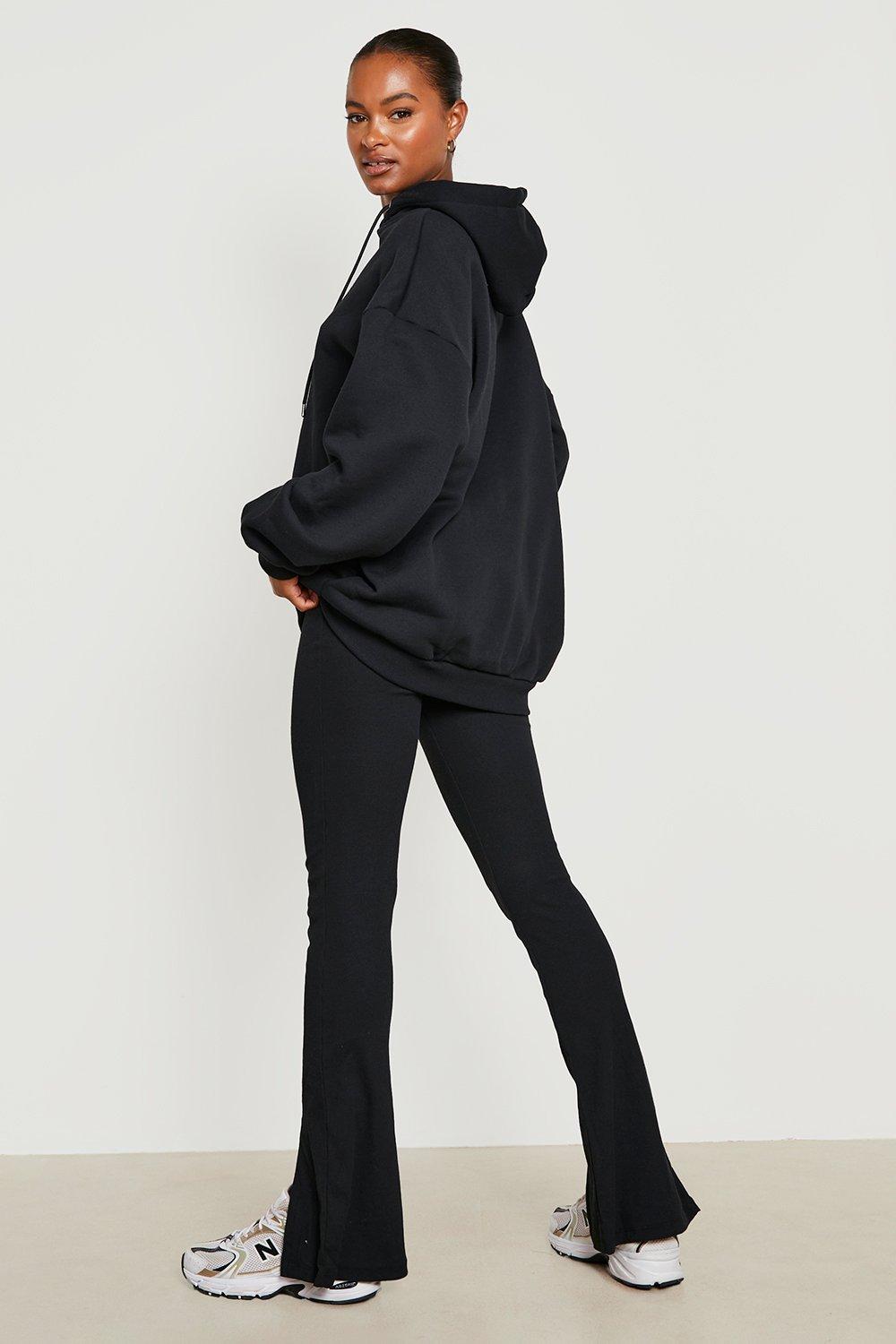 Flare sleeve outlet hoodie