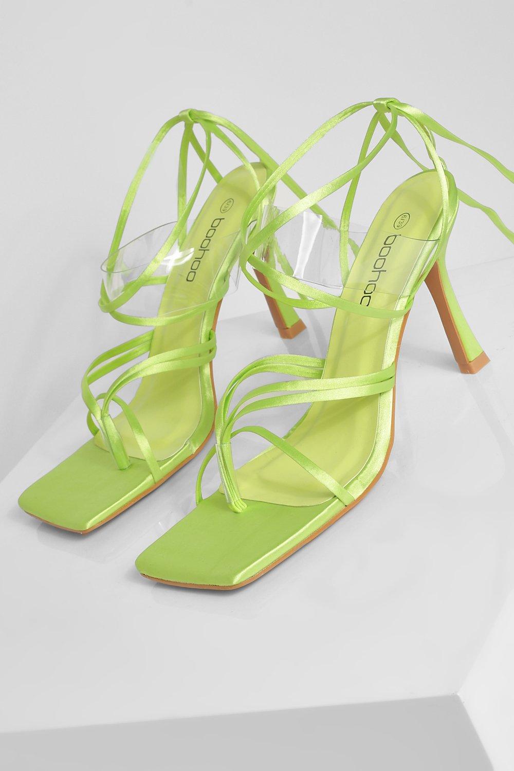 Lime Green Strappy Heels | atelier-yuwa.ciao.jp