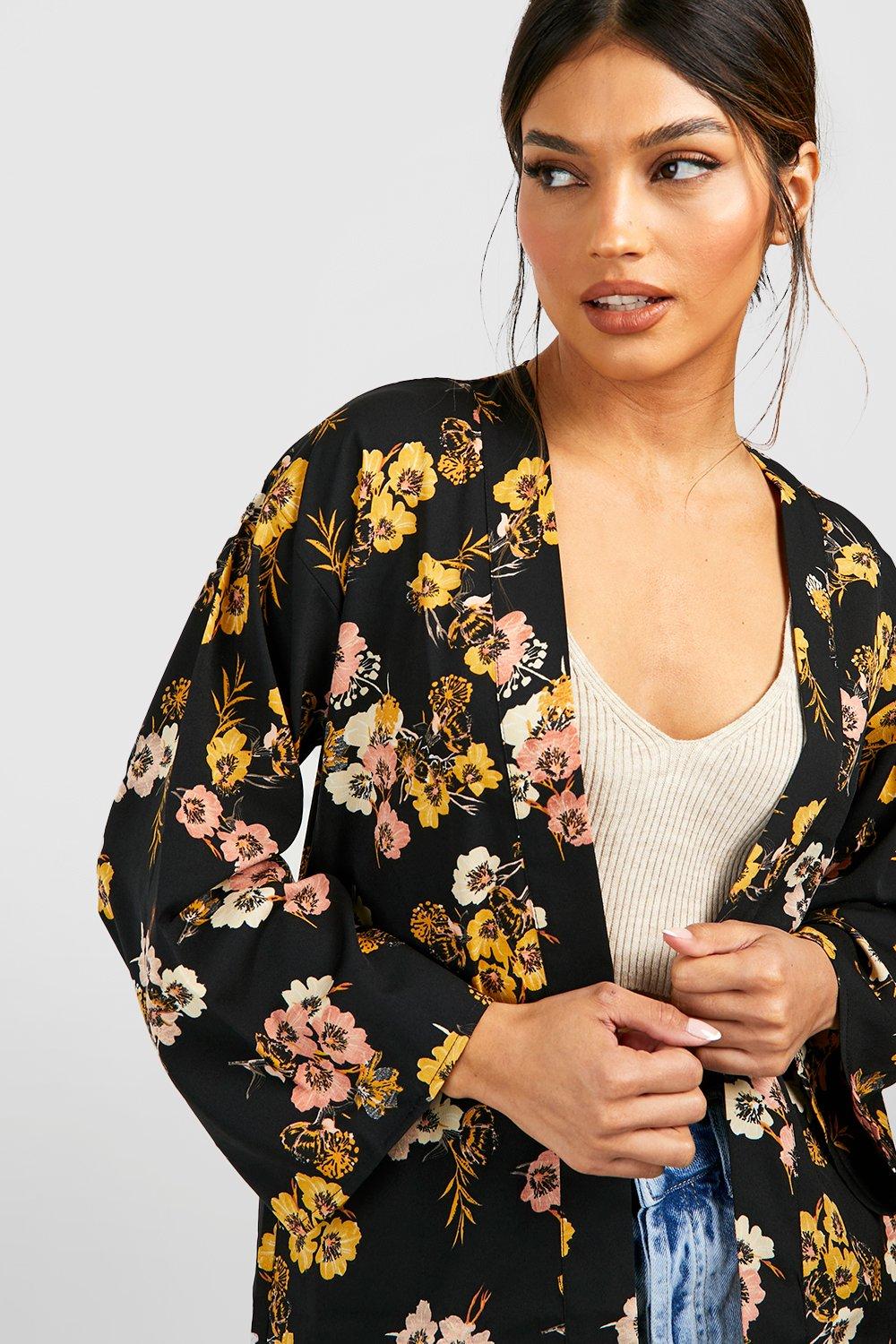 Floral clearance kimono jacket