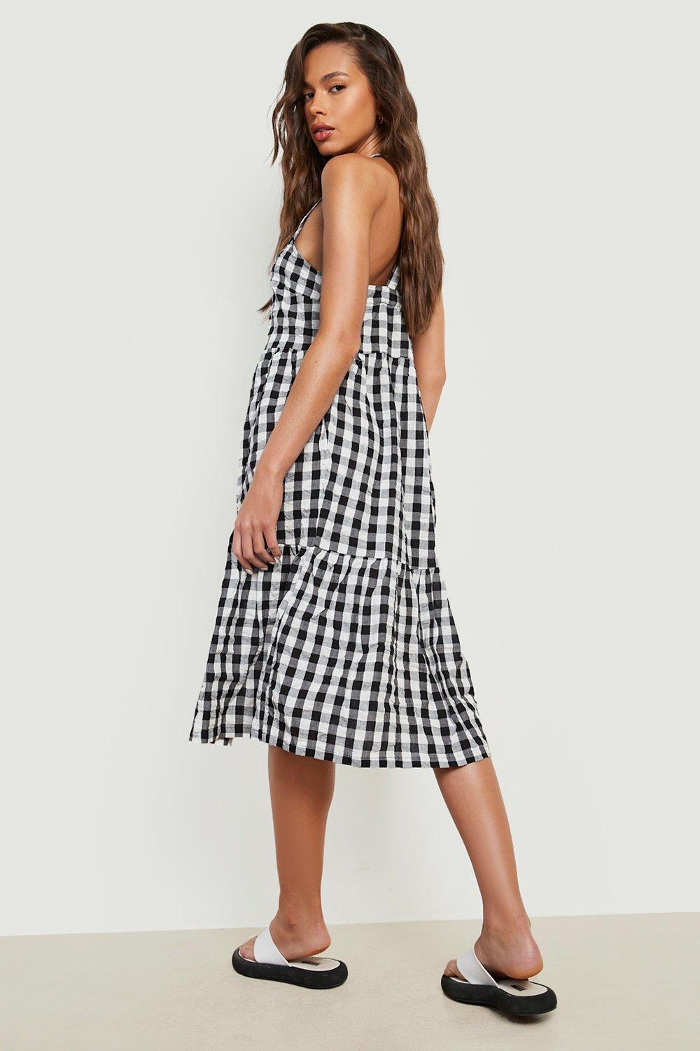 Glassons gingham clearance dress