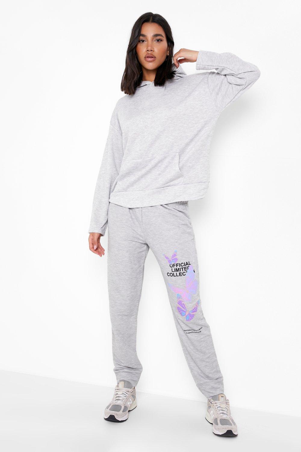 Missguided butterfly joggers hot sale