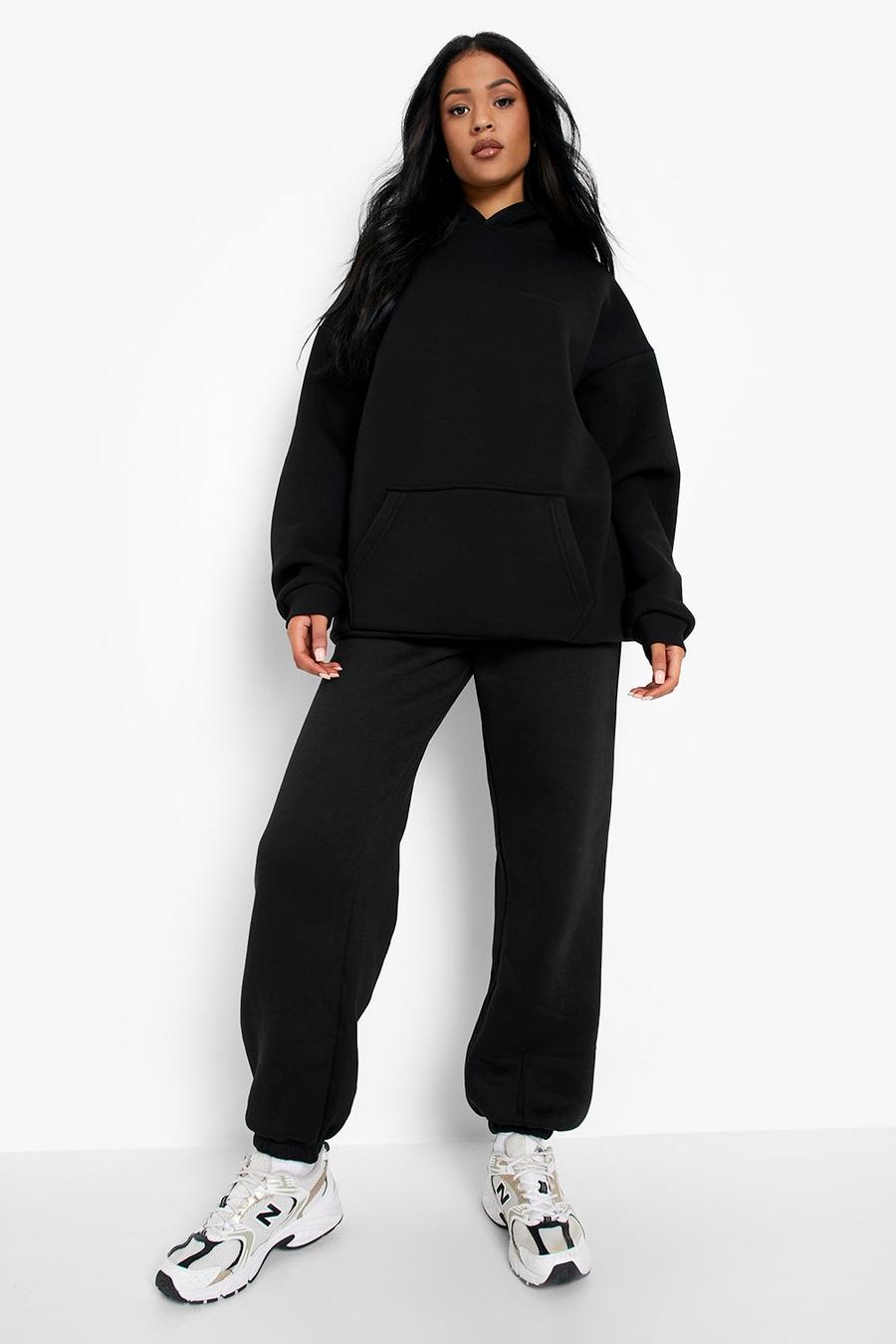Sudadera Tall oversize con capucha Premium Dsgn, Black image number 1