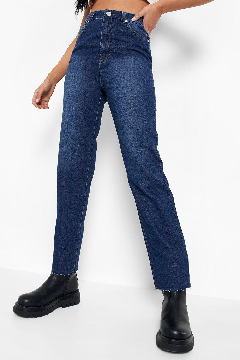 dark vintage wash jeans