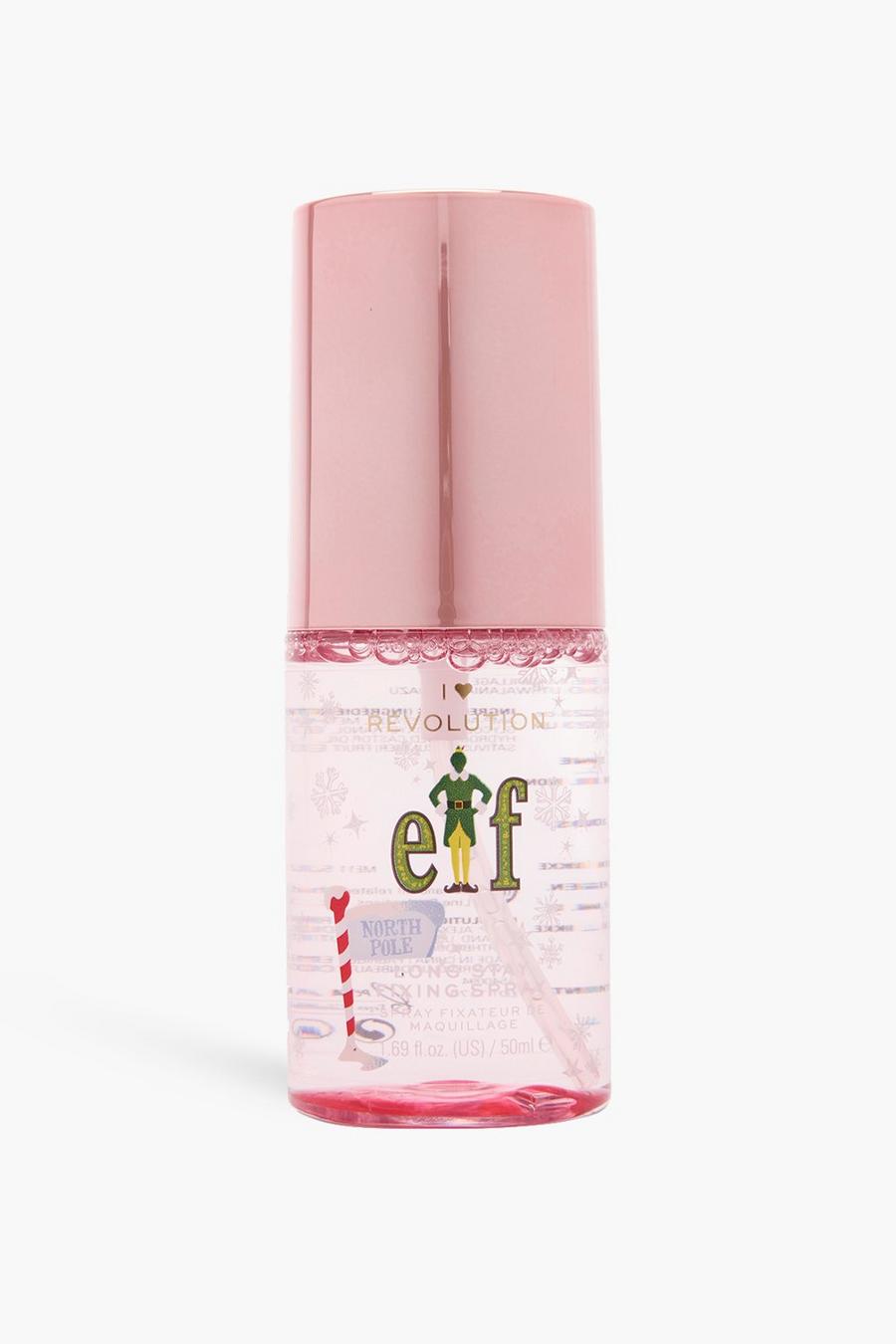 Pink I Heart Revolution X Elf Fixing Spray image number 1