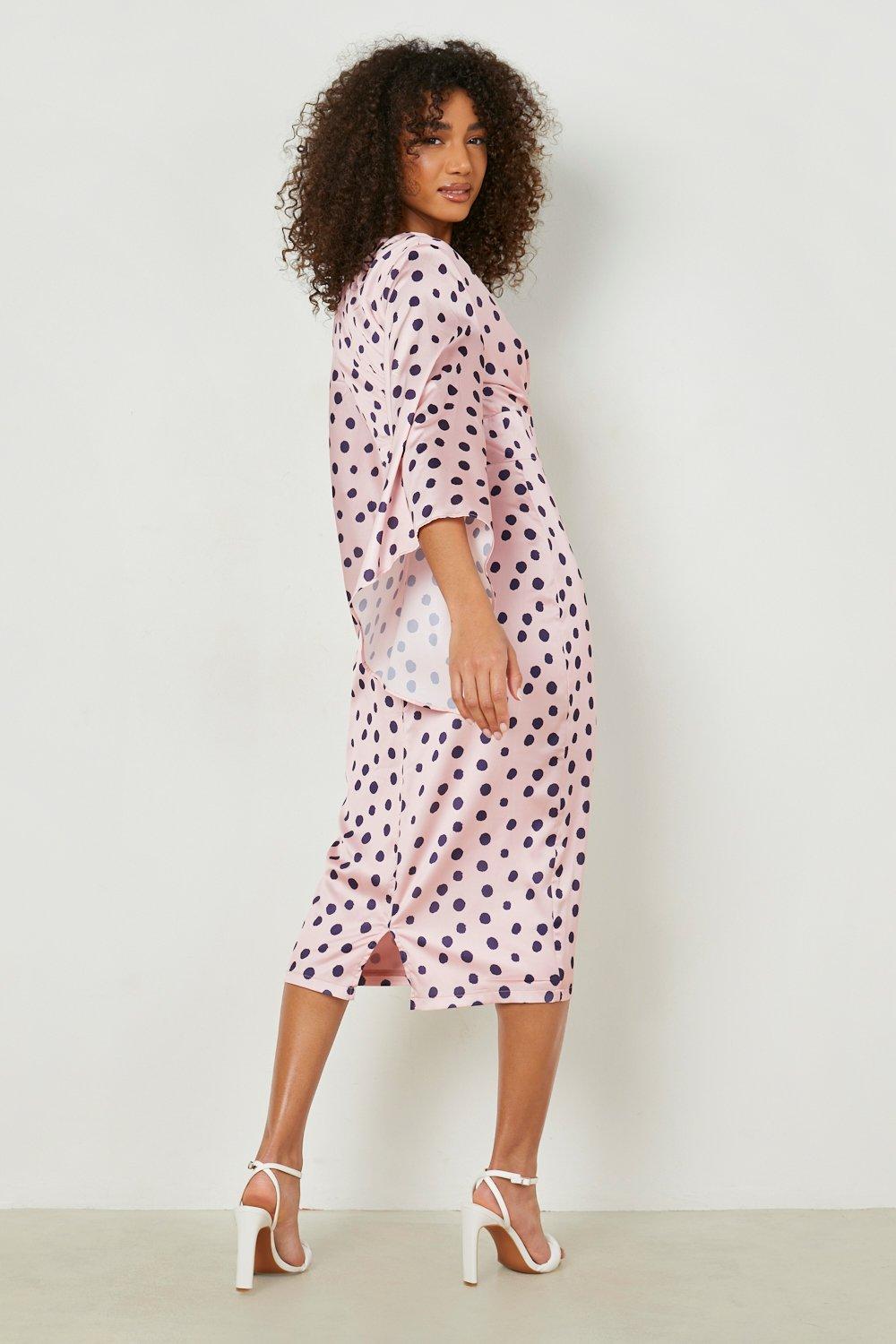 Polka dot store occasion dress uk