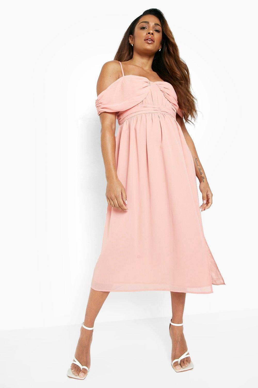 Pink occasion dress clearance uk