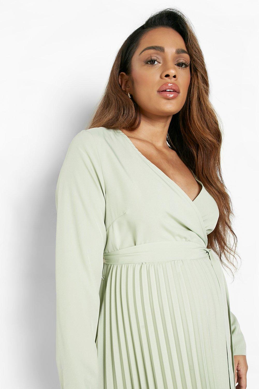 Boohoo maternity dresses clearance sale