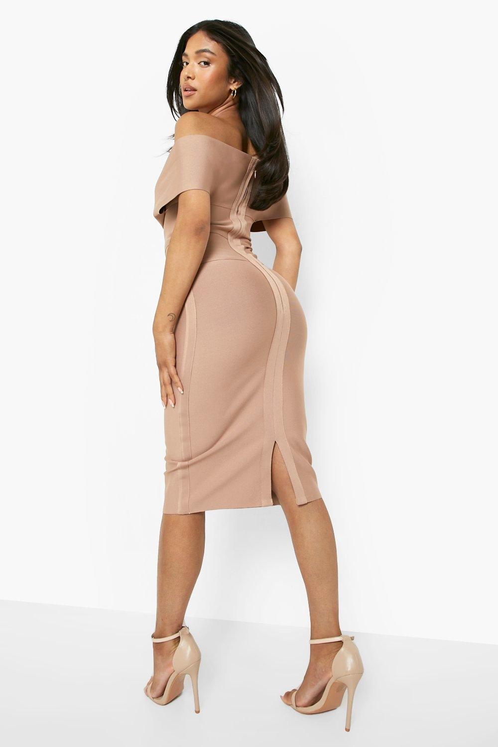 Nude store bardot dress