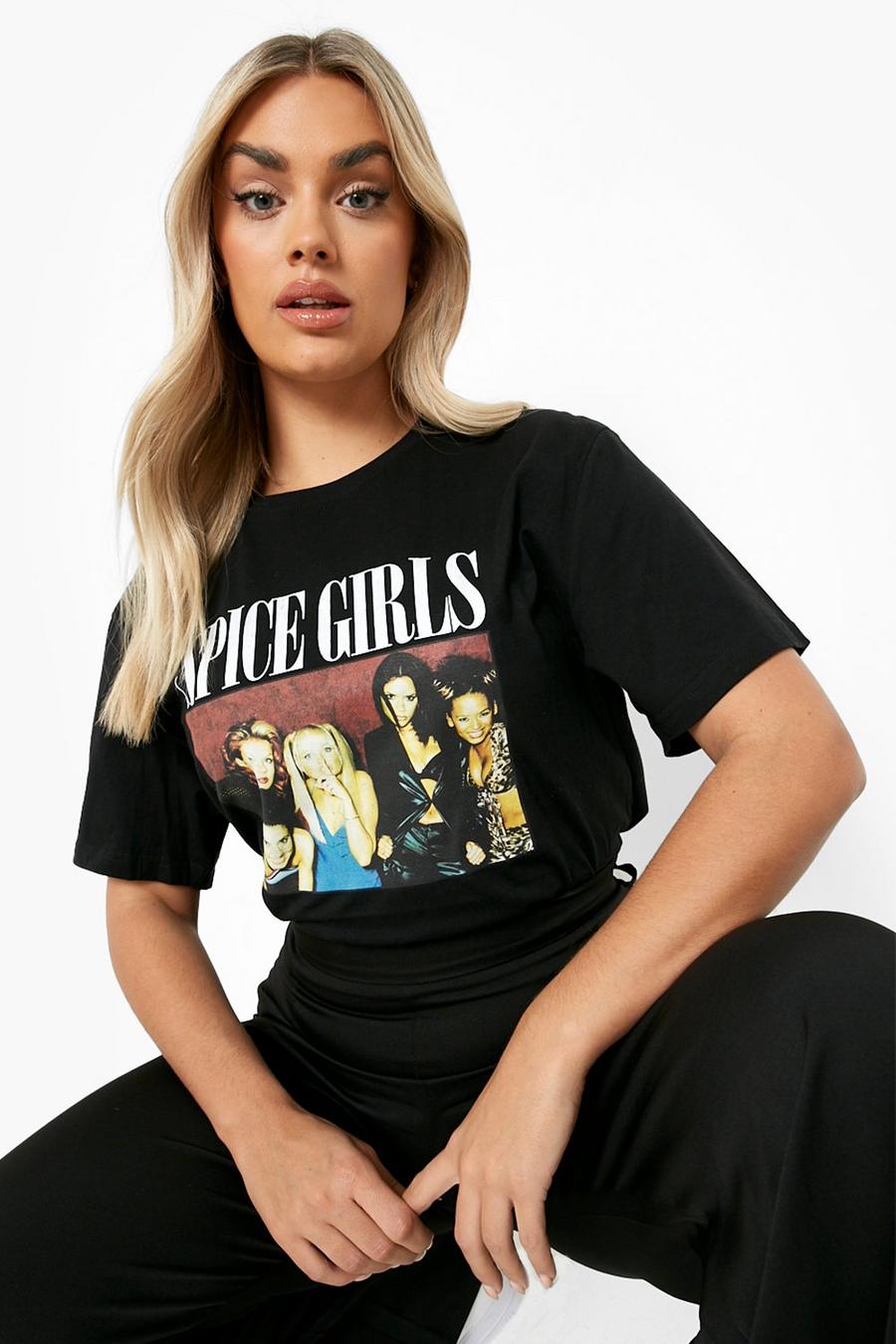 Black Plus Gelicenseerd Spice Girls T-Shirt image number 1