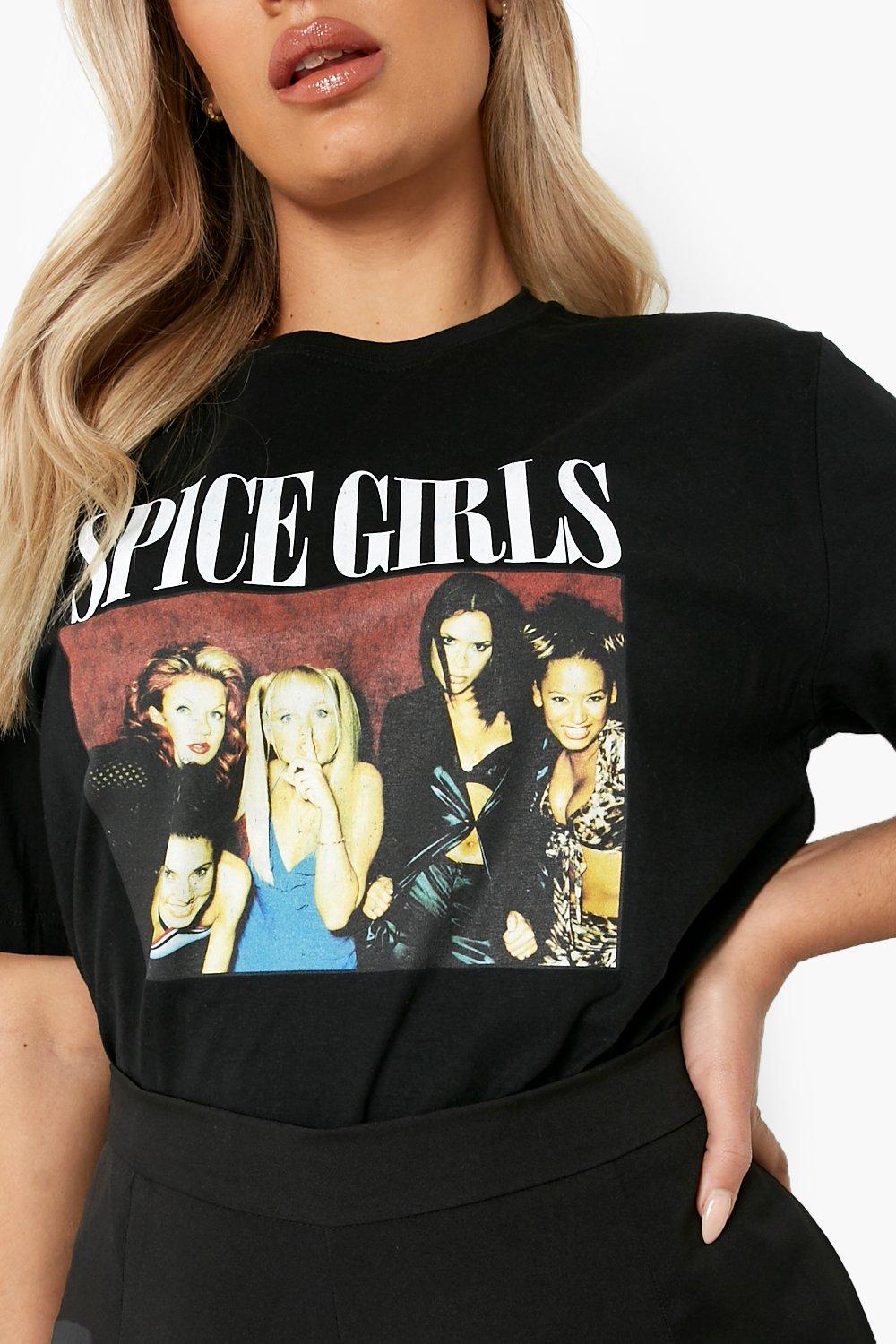 spice girls plus size t shirt