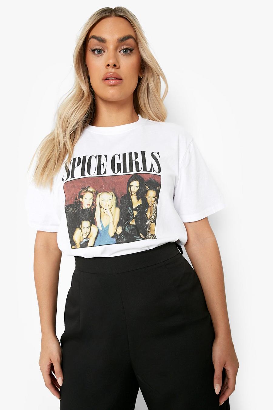 White blanc Plus Gelicenseerd Spice Girls T-Shirt image number 1