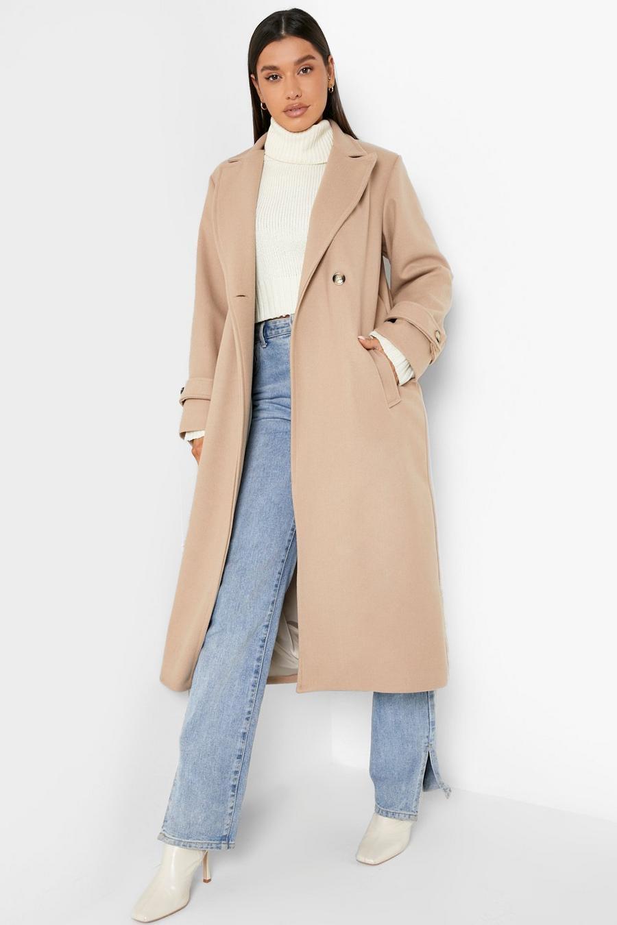 Stone Wool Look Trench Coat image number 1