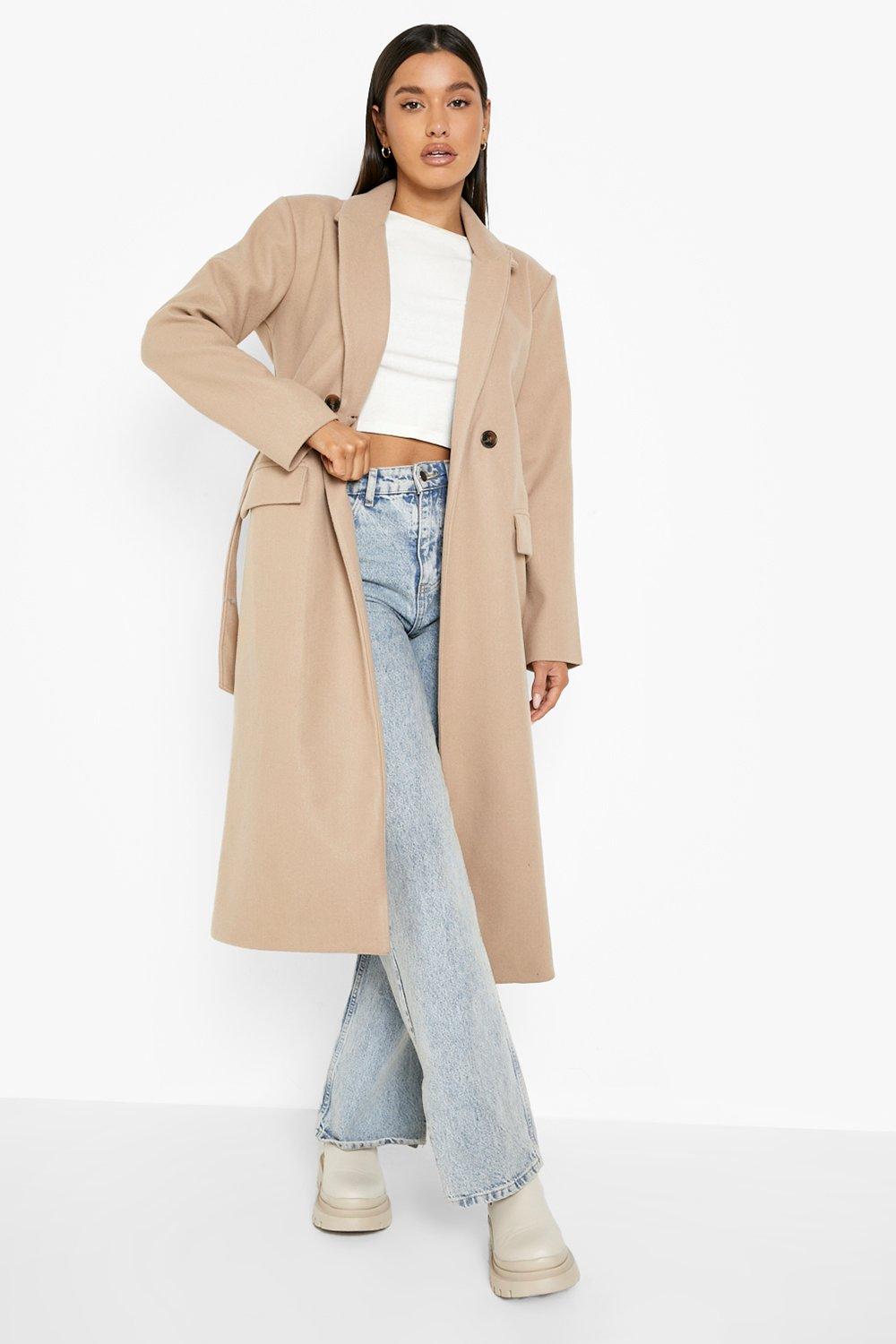 D ring trench outlet coat