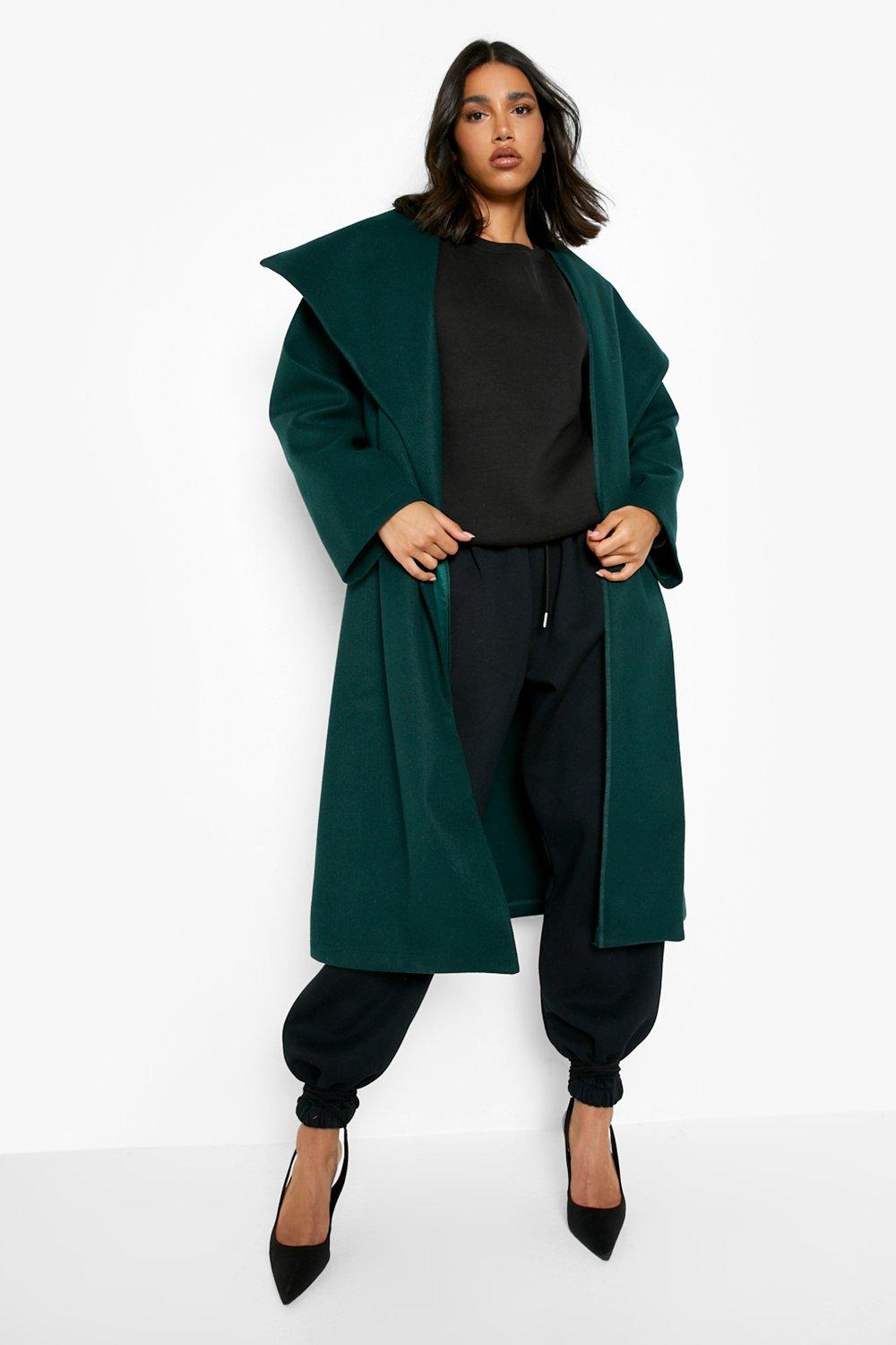 Forest green outlet coat