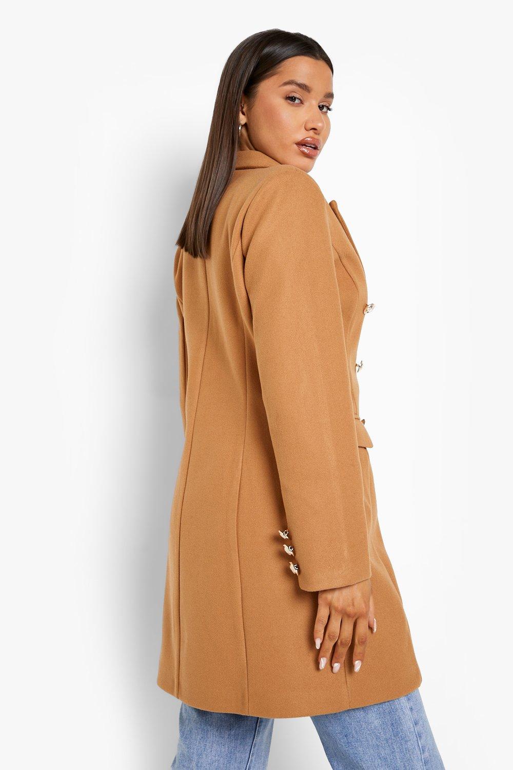 Boohoo military outlet coat