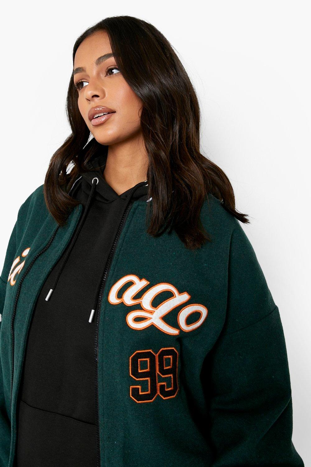 Chicago Oversize Baseball Jacket