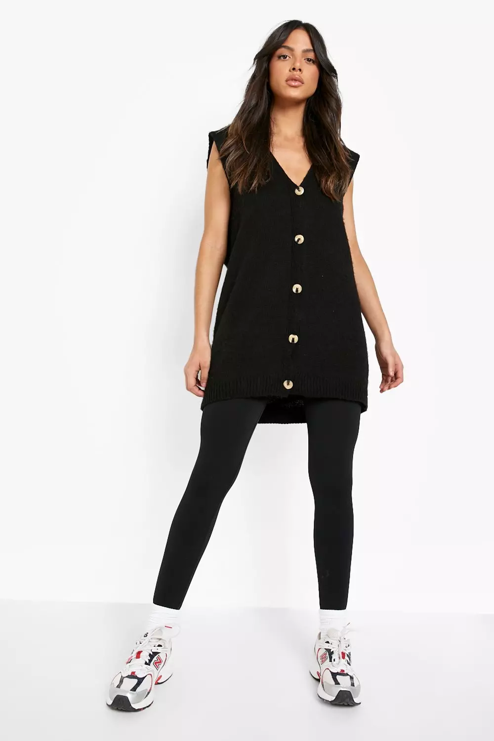 Longline sweater vests sales