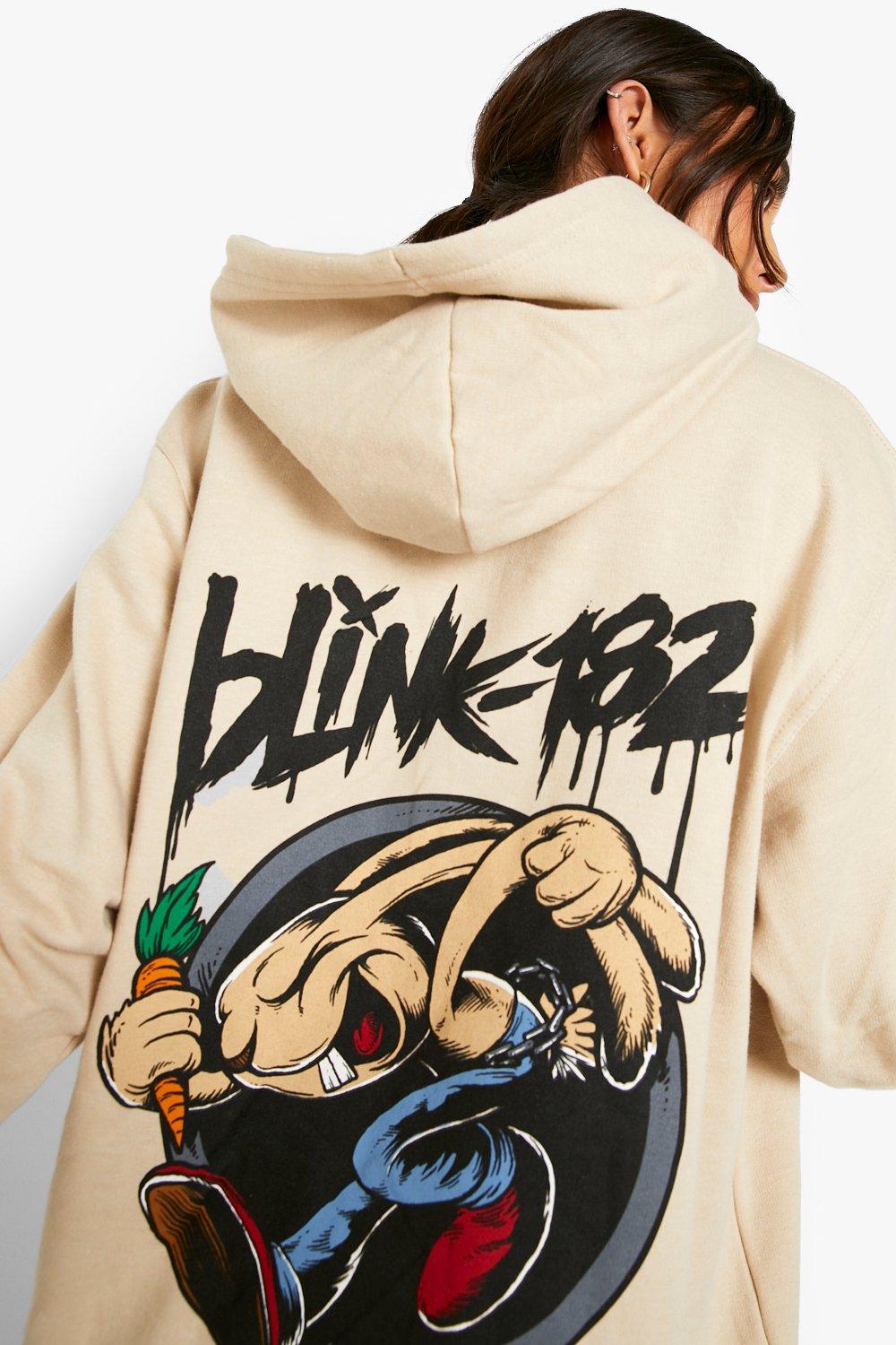 Hoodie mit lizenziertem Blink 182 Print