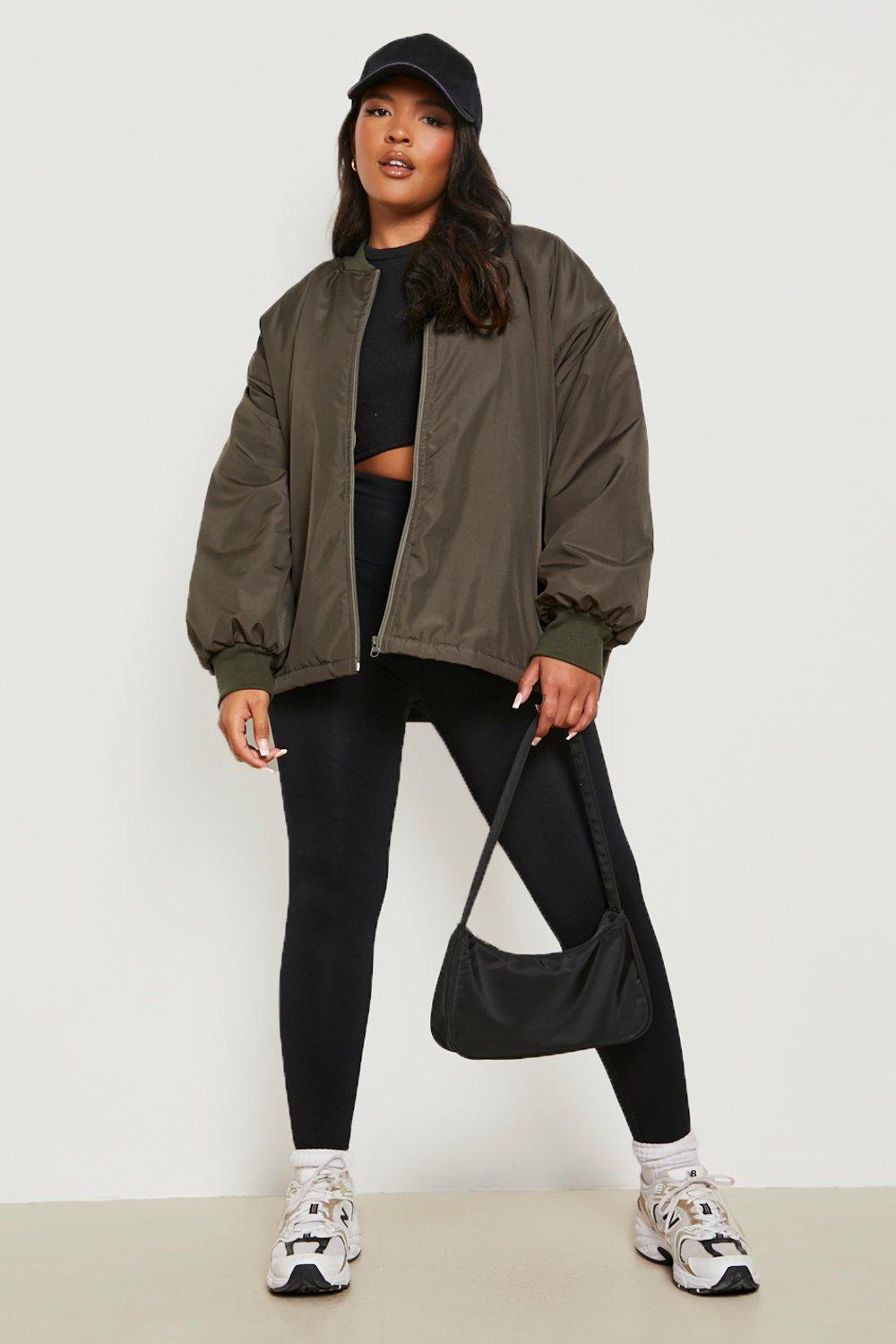 plus size bomber jacket womens