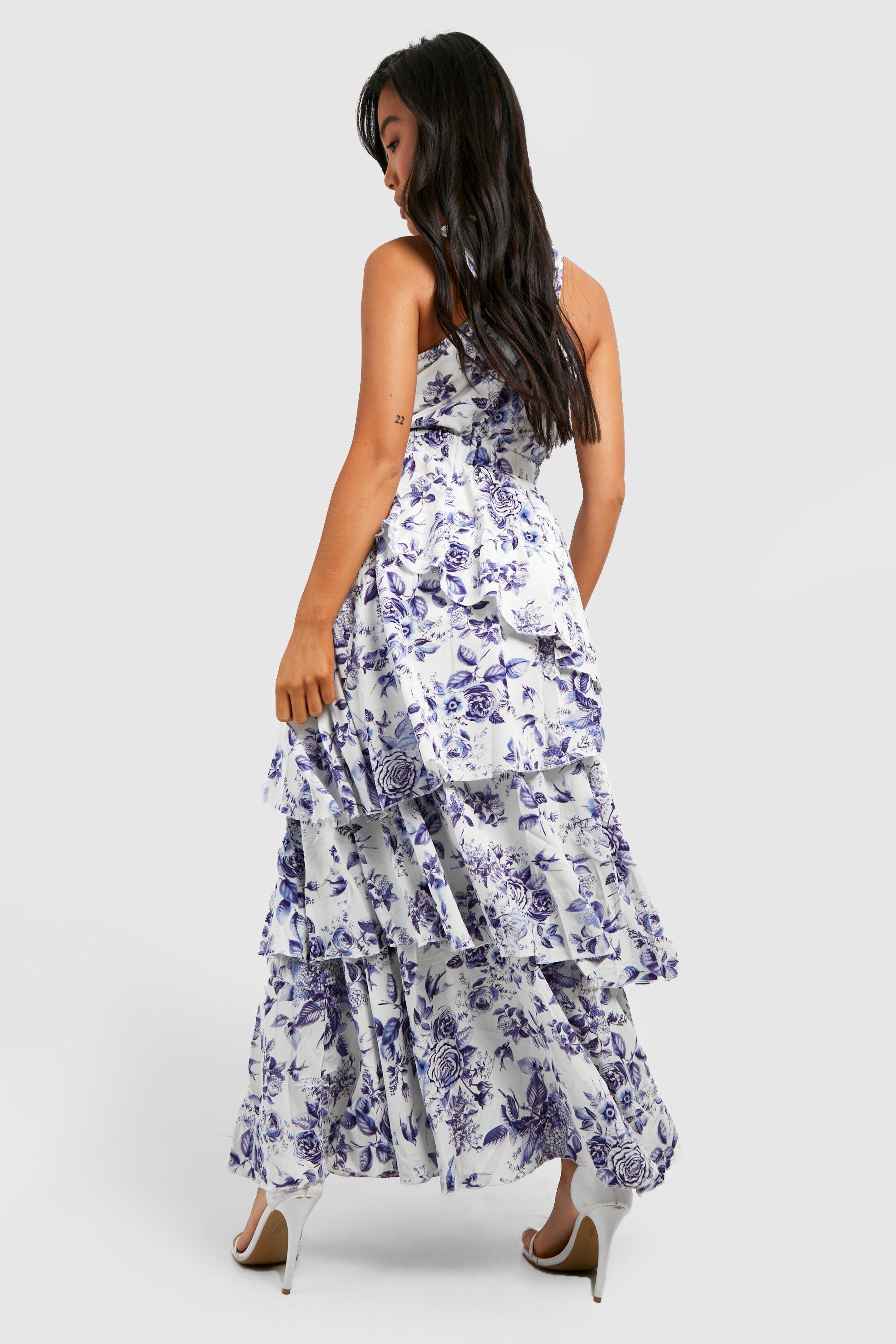 Fame and partners floral maxi cheap dress