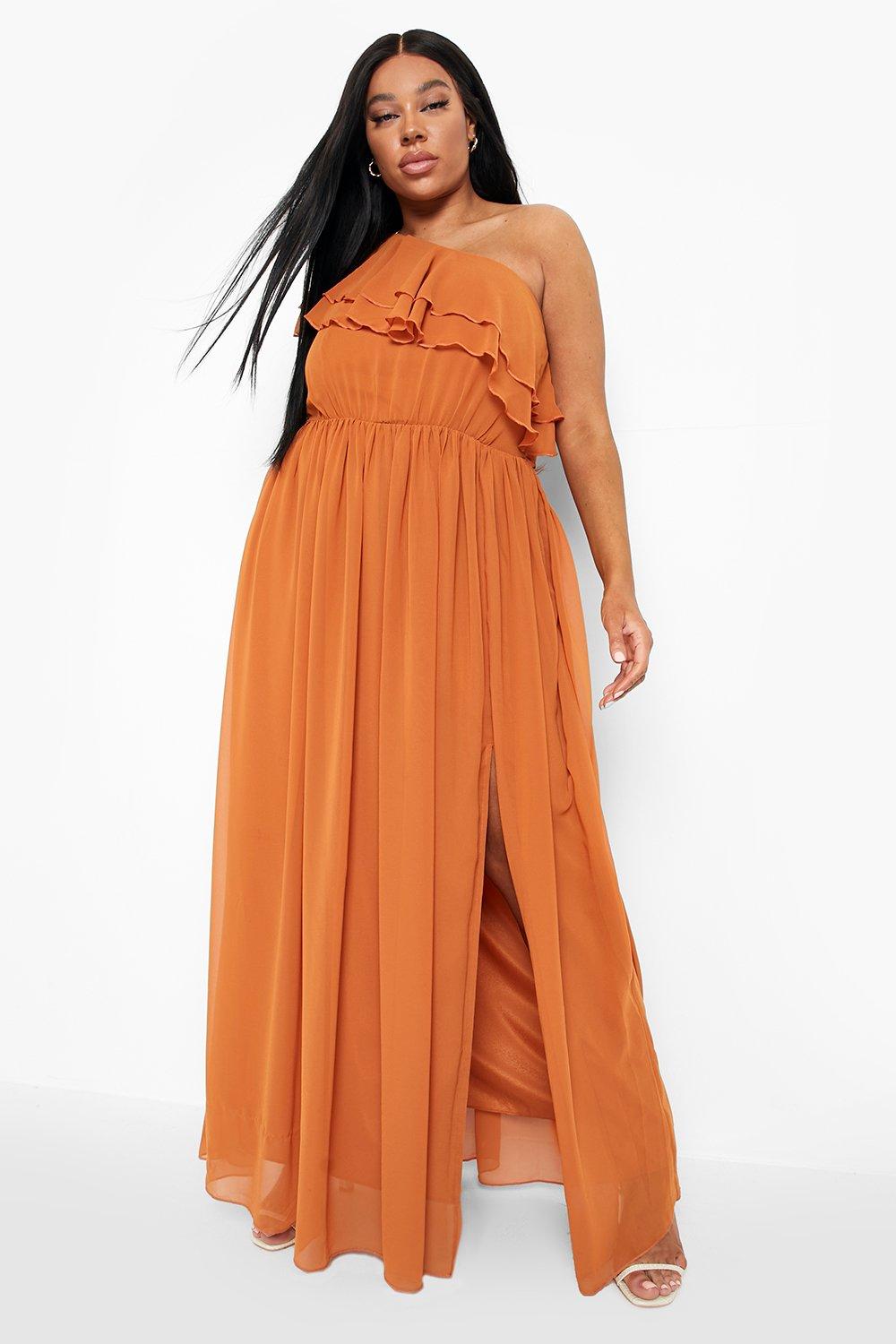 Robe asymétrique grande taille sale