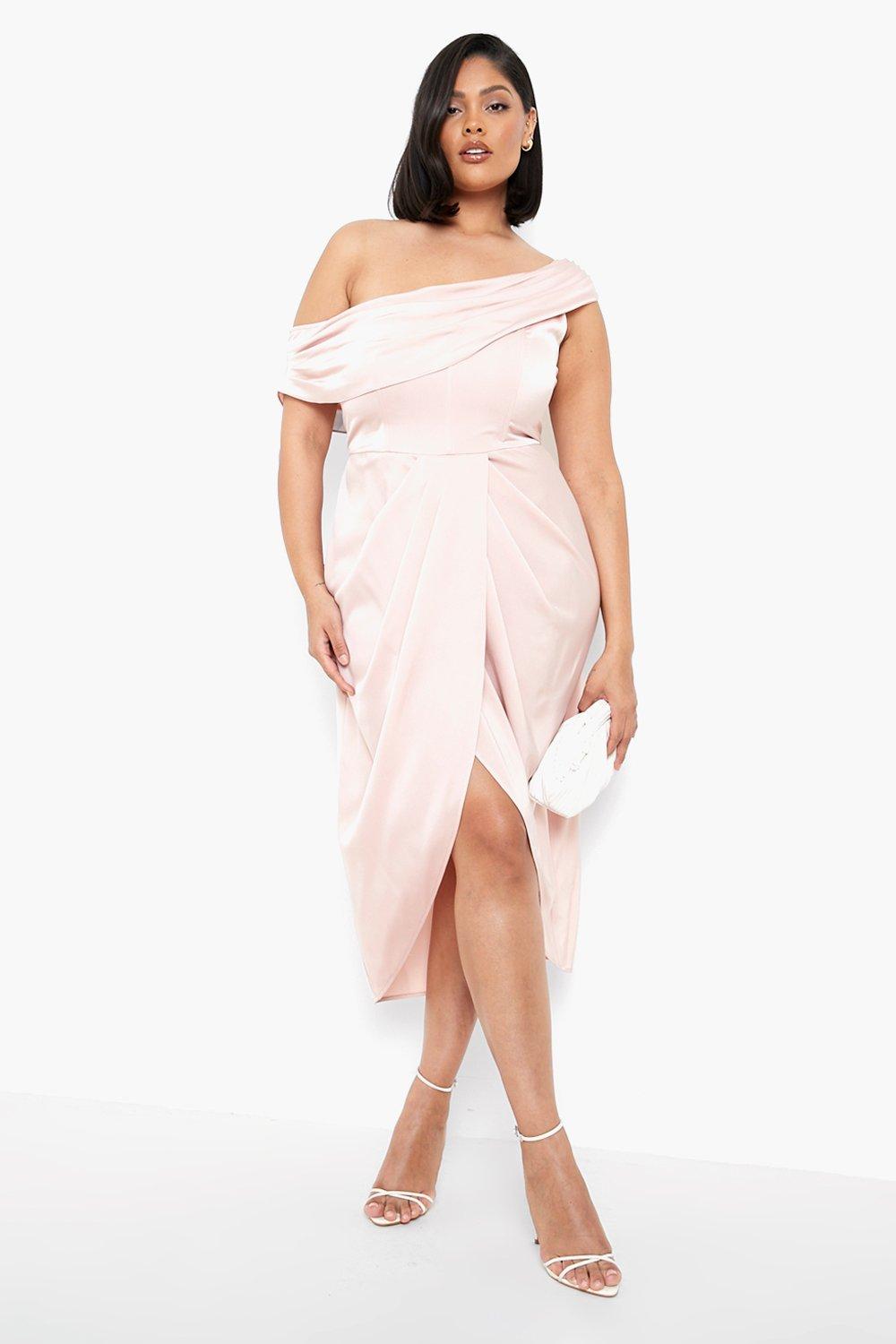 Robe asymétrique 2025 grande taille