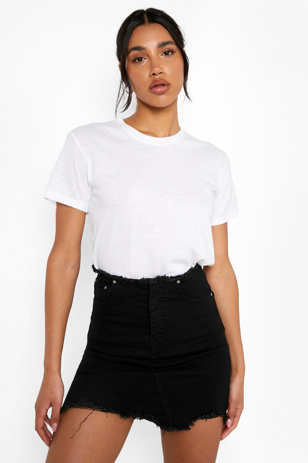 Mini jupe 2025 jean noir