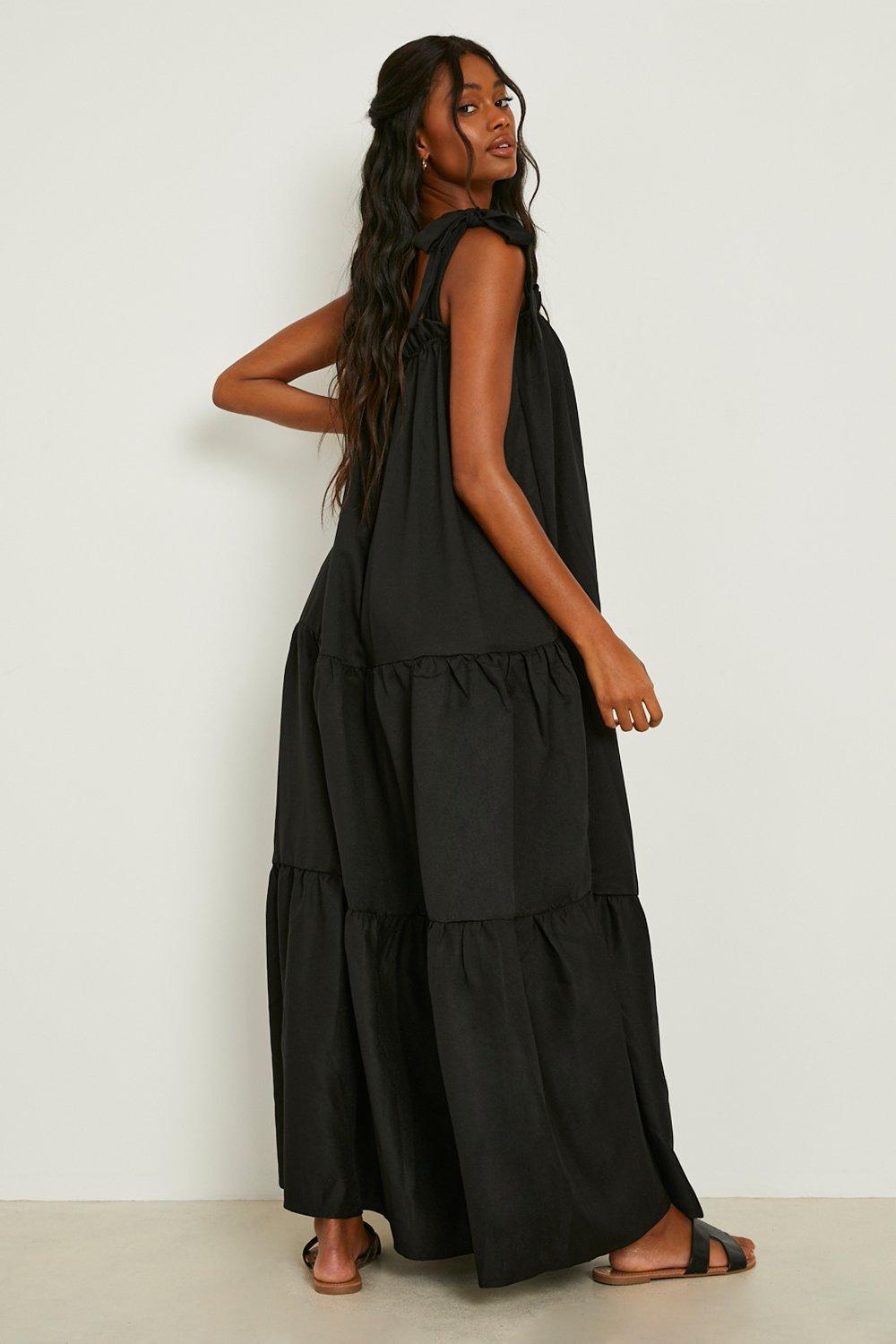 Boohoo shop tiered dress