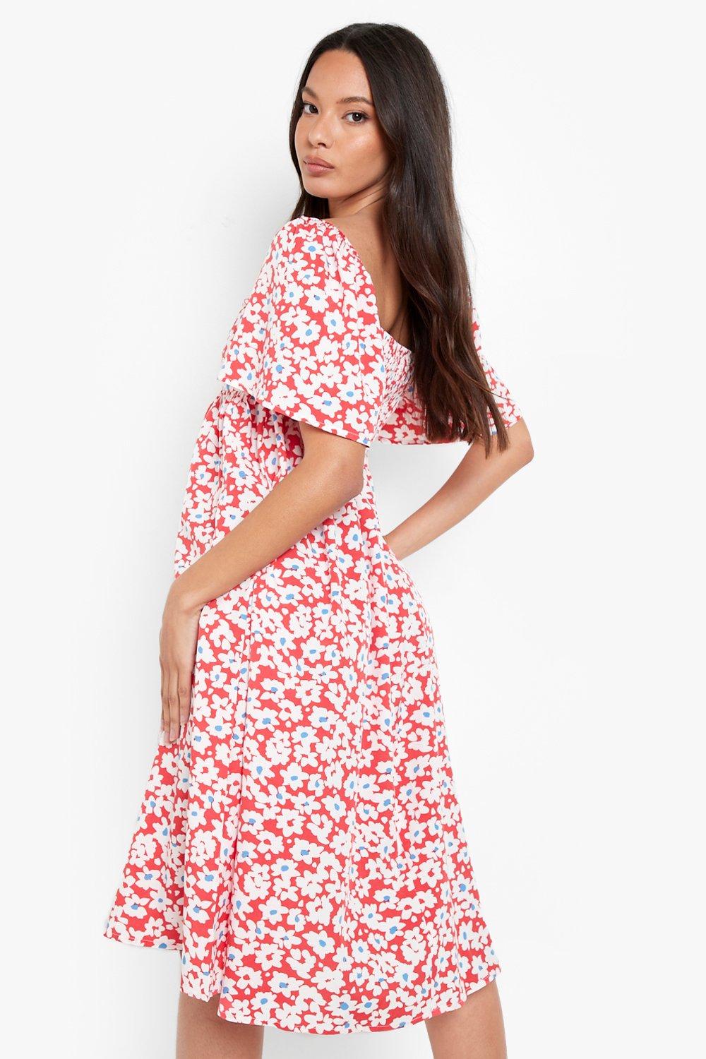 Midi floaty dress uk sale