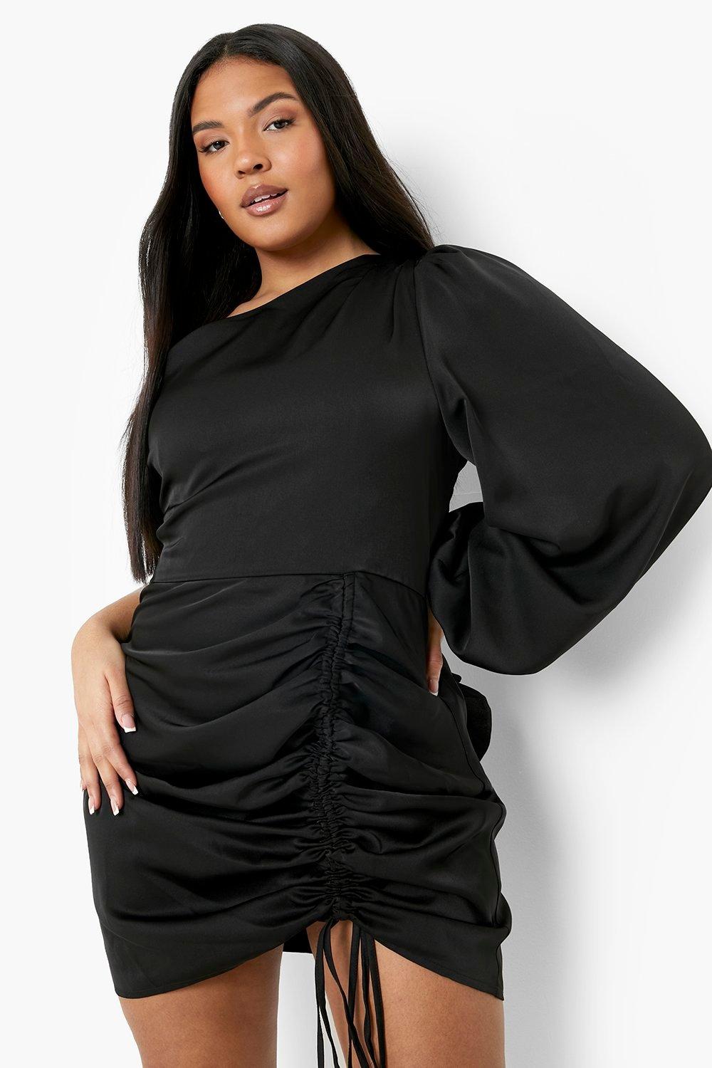 Robe avec noeud a la taille hotsell