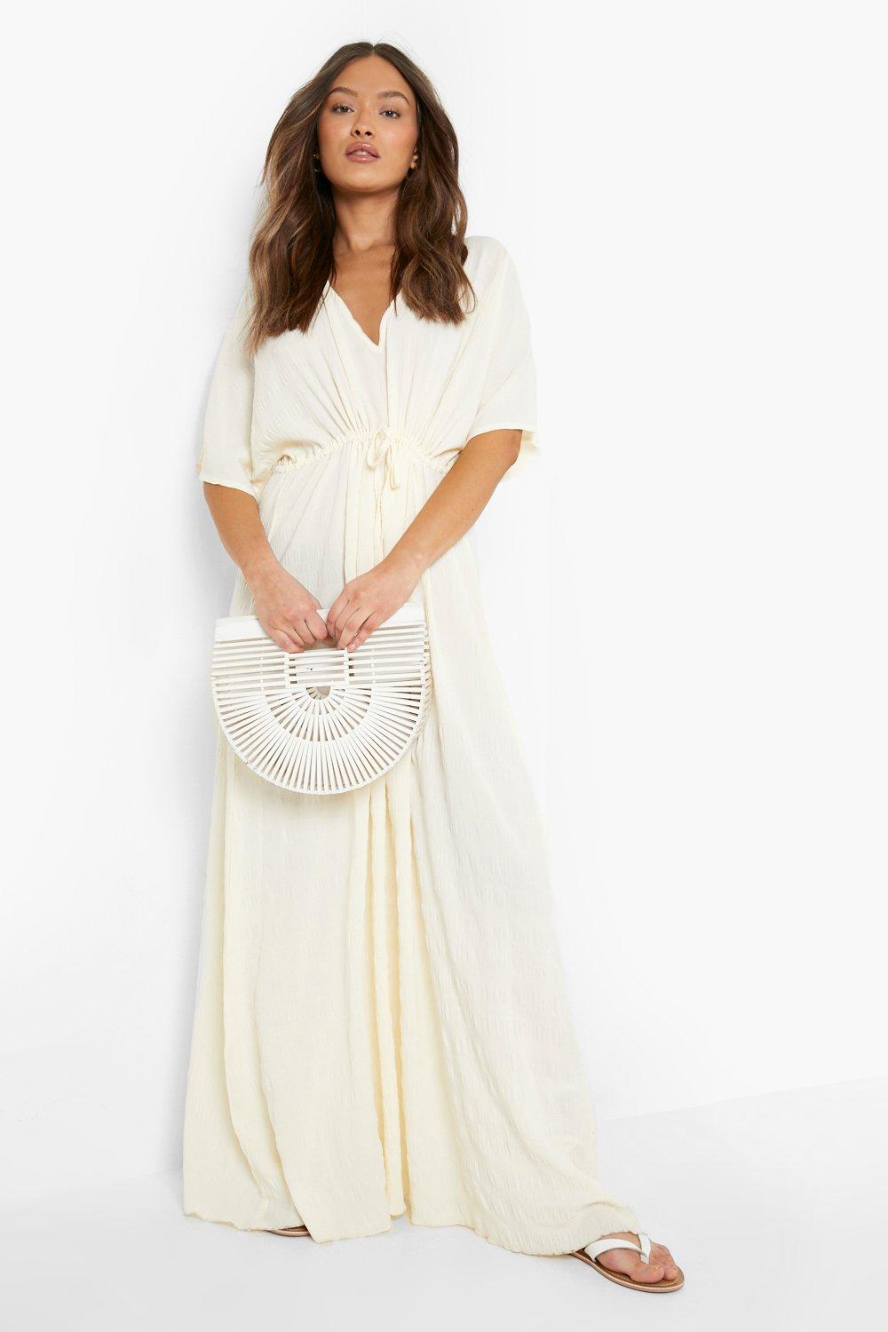 Kimono Sleeve Maxi Dress