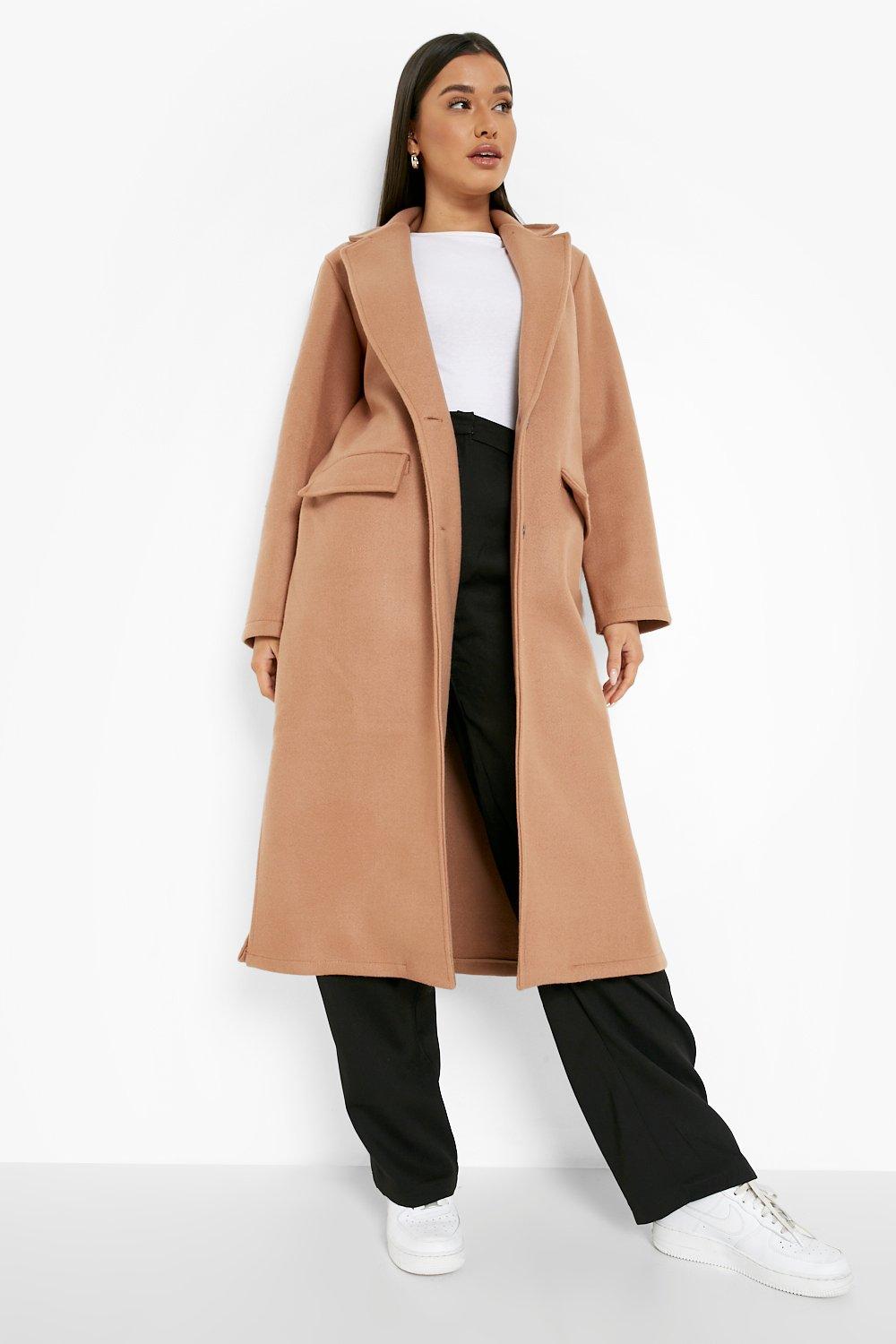 camel wool coat