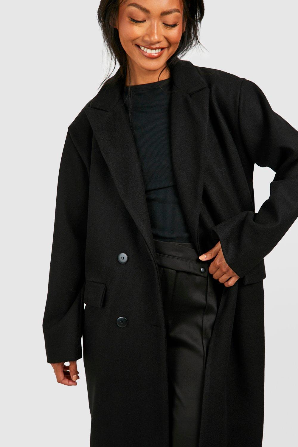 Wool Look Coats, Long & Black Wool Coats
