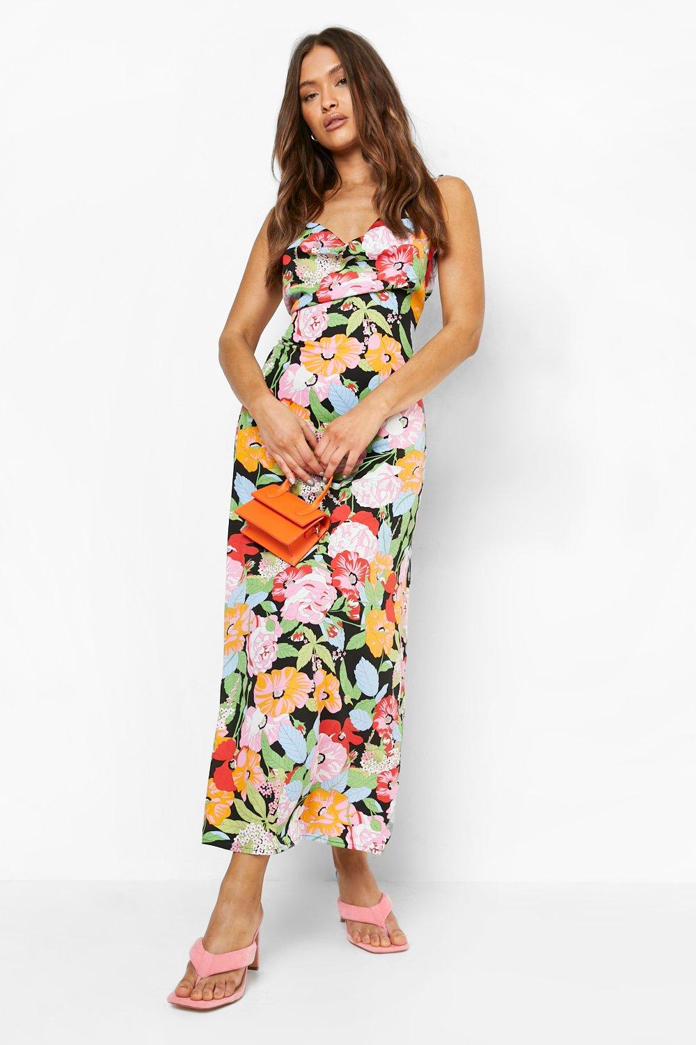 Maxi slip dress uk sale