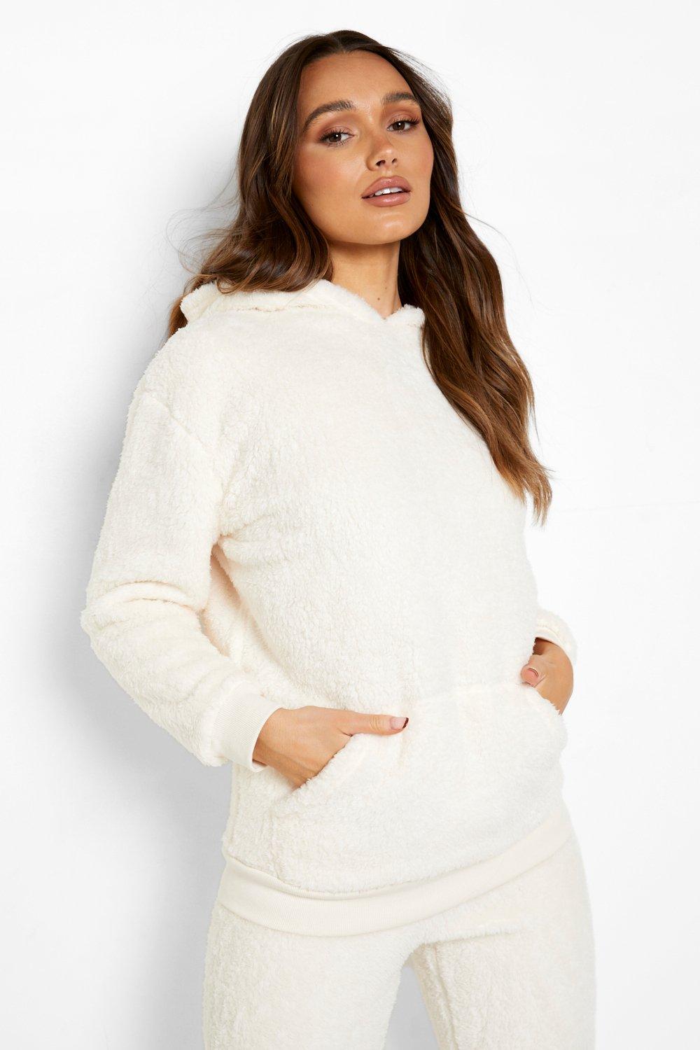 Lounge teddy hoodie new arrivals